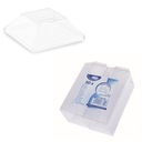 Viečka na pyramídové nádoby 100ml fingerfood