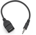 JACK ADAPTÉR 3,5 mm AUX na USB 2.0 OTG