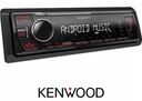 KENWOOD KMM-105RY RÁDIO MP3 AUX USB ČERVENÁ FARBA