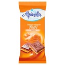Alpinella mliečna čokoláda plnená karamelom 100g, krabička 19 kusov