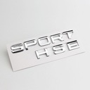 Znak Nápis Range Rover SPORT HSE CHROME