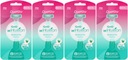 12x WILKINSON Quattro My Intuition Smooth Sensitive Holiaci strojček