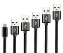5X EVERAKTÍVNE RÝCHLE BLESKOVÉ KÁBLE PRE APPLE 0.3