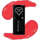SEMILAC 442 Trick or Pink Hybrid Lak žiariaci v tme Dark Glow