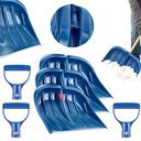 3x lopata na sneh KADAX BEZ RÚČKY NA ODSTRAŇOVANIE SNEHU 49cm PLAST