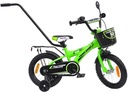 14-palcový športový BMX bicykel PRIME GREEN
