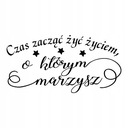 Nápis nálepky na stenu - Čas začať žiť... 261