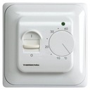 Termálny termostat, regulátor TVM 05 biely
