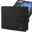 PÁNSKA KOŽENÁ PEŇAŽENKA RFID, ELEGANTNÁ KLASIKA