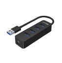UNITEK HUB USB-A Unitek H1117A 4xUSB-A 3.1, aktívny