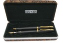 DUKE 209 Plniace pero + Guľôčkové pero Black Mat GOLD