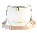 LAURA BIAGGI Messenger Bag Biele Logo