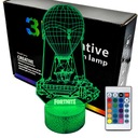 Nočná LED lampa Fortnite Bus 3D LAMP
