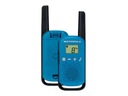 Modré vysielačky Motorola T42, 2 kusy