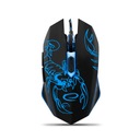 6D USB KÁBLOVÁ HERNÁ MYŠ MX203 SCORPIO