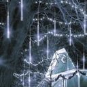 PADAJÚCI SNEH CILS LED METEORIT 80 CM STUDENÝ SMD