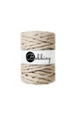 Bobbiny Macrame šnúra 9mm 30m béžová
