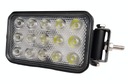 Pracovná LED lampa 15 LED 45W, dva držiaky