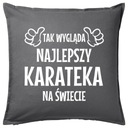 BEST KARATEKA vankúš 50x50 darček