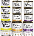 DOLINA NOTECI Premium MIX 3 FLAVORS mokré krmivo pre psov 12x800g