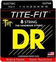 DR Tite-Fit 8-strunové struny 11-80 TF8-11