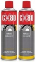 CX80 čistič bŕzd 600 ml 2 ks