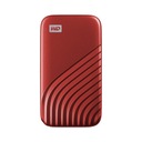 WD MY PASSPORT 500 GB USB-C Red SSD