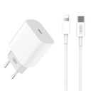 20W RÝCHLA NABÍJAČKA + USB-C BLESKOVÝ IPHONE KÁBEL