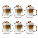 Termálne poháre na kávu s rúčkami pre poháre na latte