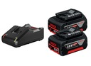 BATÉRIE BOSCH 2 GBA 18V 4,0 AH + GAL 18V-40
