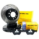 Disky Doštičky MIKODA TUNING BMW 5 E39 Predné 296mm