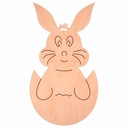 Závesný králik vo vajíčku EASTER Hare 10cm