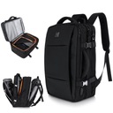 17-palcový cestovný batoh na notebook 2v1 pánska taška