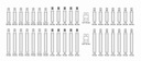 OK-01.0040 SADA BITOV TORX, HEX, SPLINE 40 ROOKS DIEL.