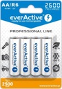 Batérie AA / R6 Ni-MH everActive 2600mAh Professional Line (balenie 4 ks.