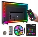 USB LED pásik 5050 TV RGB 4M LED podsvietenie TV APKA REMOTE 5V