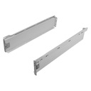 METALBOX H-86 L-450mm zásuvka sivá - SET