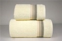 Bavlnený uterák Ombre 50x90 Krém