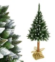 Umelý vianočný stromček na stonke DIAMANTOVÁ BOROVICA 180CM PL