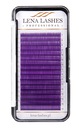 Lena Lashes OBJEM Farebné mihalnice PURPLE - Riasy - C / 0,07 / MIX