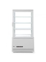 Nastaviteľná biela chladiaca vitrína, výška 891 mm