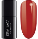 SEMILAC 027 Intense Red UV LED Hybrid Varnish 7ml