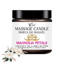 Prírodná masážna sviečka MAGNOLIA PETALS VCee