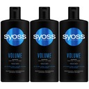 Syoss objemový šampón na vlasy objem 3x440ml