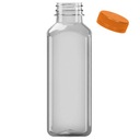 PET PLASTOVÉ FĽAŠE S viečkom 250ml 50 ks.