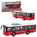 BUS ČERVENÁ Pohon Zvuky Svetlá MIERKA 1:16 LED