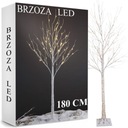 OZDOBNÝ STROMČEK BREZA LED 180 VIANOČNÝ STROMČEK