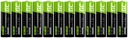 12x BATÉRIE AA R6 GREEN CELL 2600 mAH