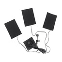 3 Gears Vyhrievacia podložka na oblečenie USB nabitá