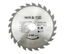 WIDIOWA KOTÚČ NA REZANIE DREVA 205x18mm 24T YATO